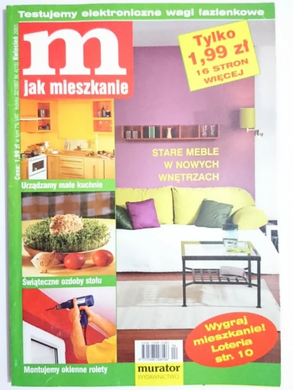 Okazja M JAK MIESZKANIE NR 4 (15) KWIECIEŃ 2001