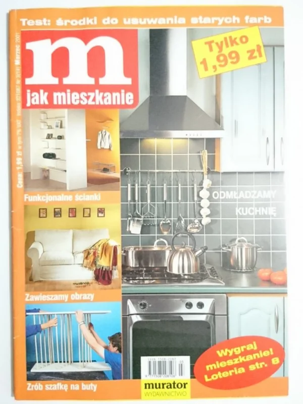 Obniżka ceny M JAK MIESZKANIE NR 3 (14) MARZEC 2001