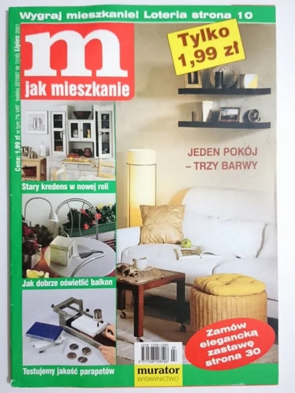 Super okazja M JAK MIESZKANIE NR 7 (18) LIPIEC 2001