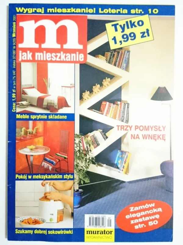 Kup online M JAK MIESZKANIE NR 9 (20) WRZESIEŃ 2001