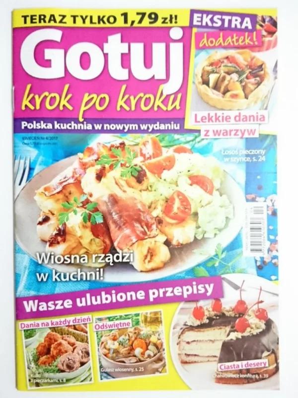 Gotuj krok po kroku 4-2017 Zniżka