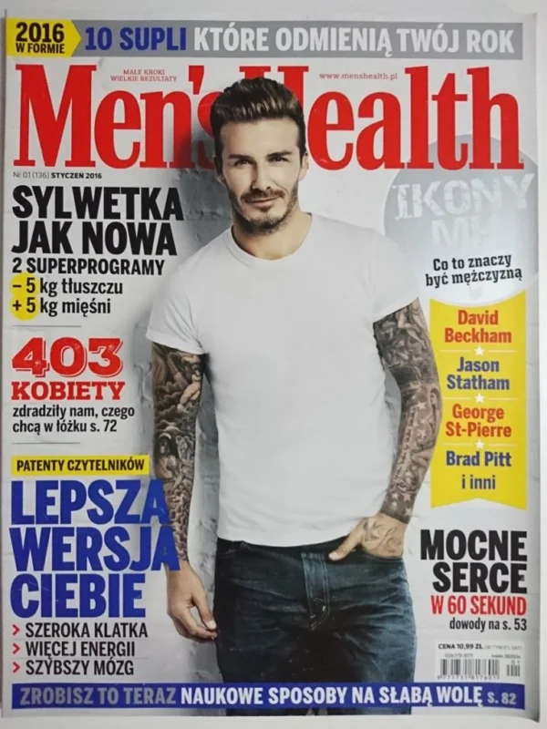 MEN'S HEALTH 1-2016 Dodaj do koszyka