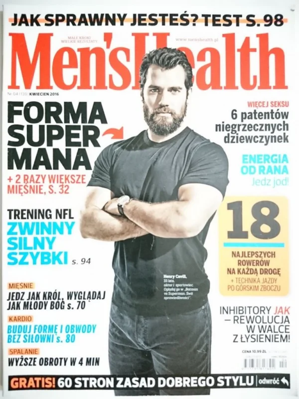 MEN'S HEALTH 4-2016 Nowość