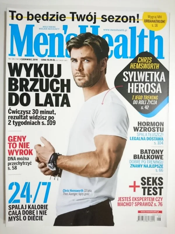 Wysoka jakość MEN'S HEALTH 06-2016