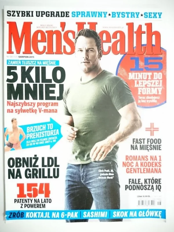 Obniżka ceny MEN'S HEALTH 08-2015