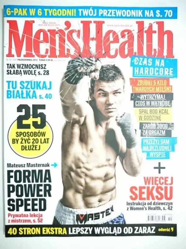 MEN'S HEALTH 10-2013 Hit sprzedaży