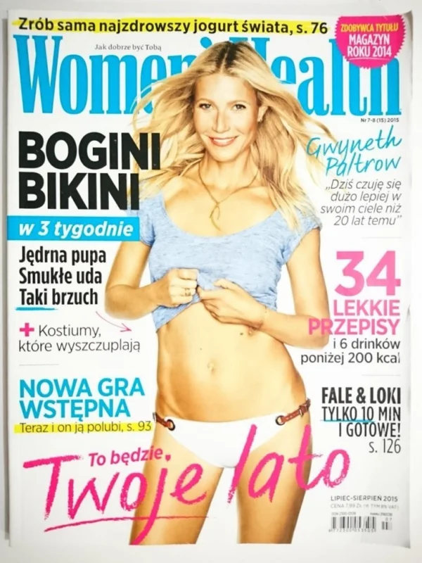 Do wyczerpania zapasów WOMEN'S HEALTH 7-8-2015