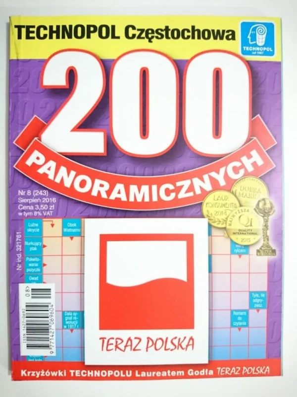 Szybka dostawa 200 PANORAMICZNYCH Nr 8 (243) 08-2016
