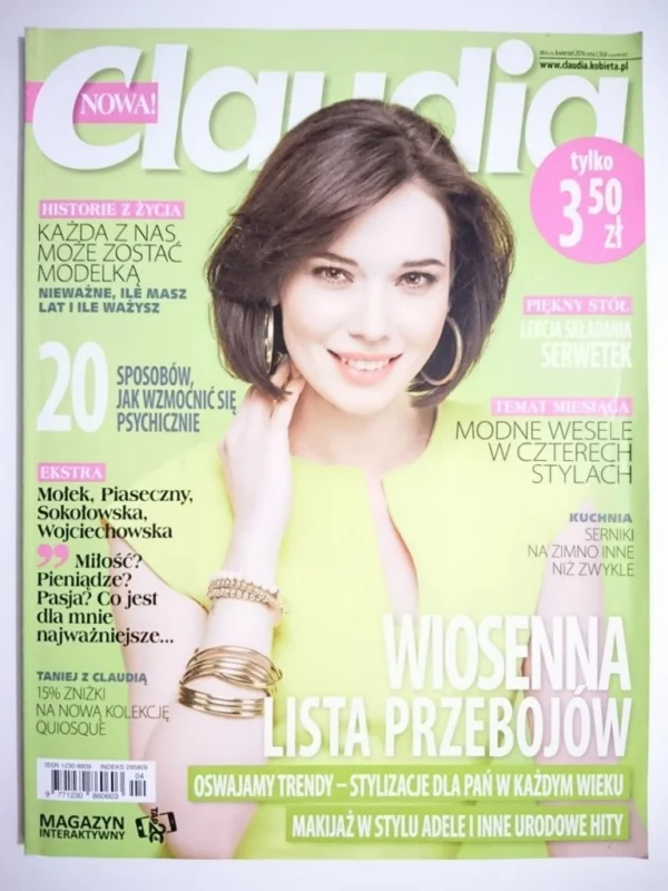 CLAUDIA 4-2016 Obniżka ceny