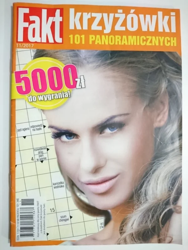 FAKT KRZYŻÓWKI 101 PANORAMICZNYCH 11-2017 Tylko do końca tygodnia
