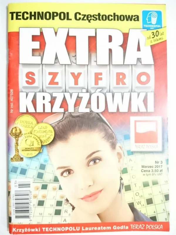 EXTRA SZYFRO KRZYŻÓWKI 3-2017 Nowość