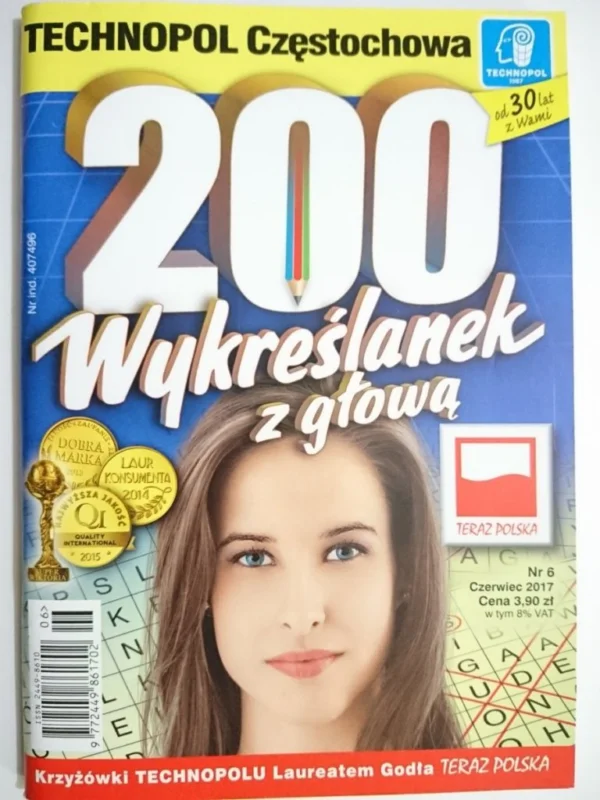 Tylko dziś 200 WYKREŚLANEK Z GŁOWĄ 6-2017