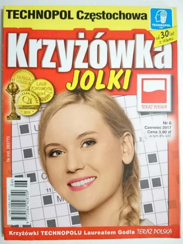 KRZYŻÓWKA JOLKI 6-2017 Ostatnie sztuki
