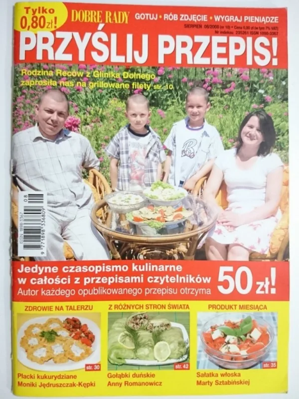 PRZYŚLIJ PRZEPIS 8-2008 Łatwy zwrot