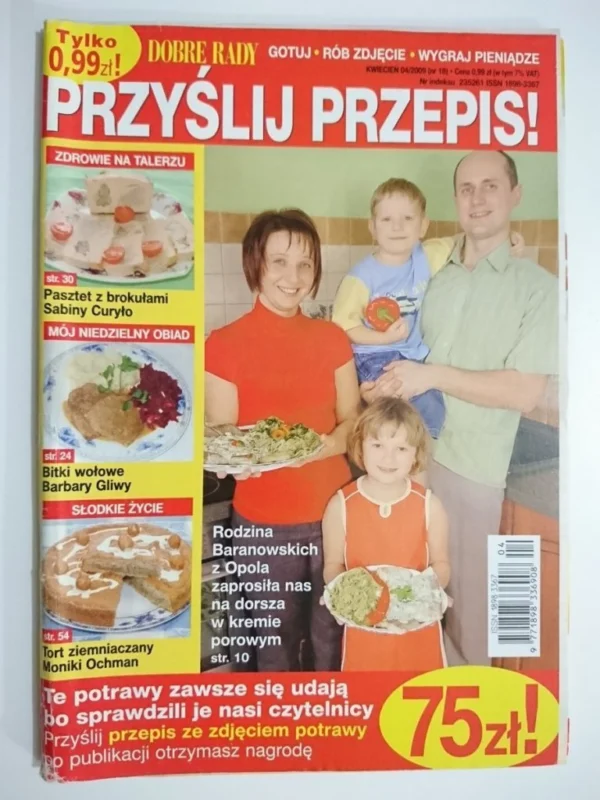 Ostatnie sztuki PRZYŚLIJ PRZEPIS 4-2009