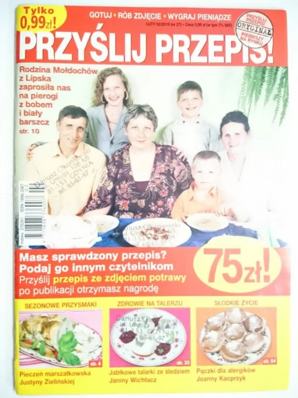 PRZYŚLIJ PRZEPIS 2-2010 Szybka wysyłka