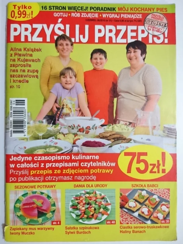 PRZYŚLIJ PRZEPIS 6-2010 Ostatnie sztuki