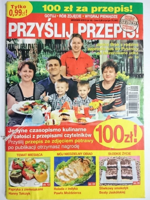 PRZYŚLIJ PRZEPIS 9-2010 Nie przegap