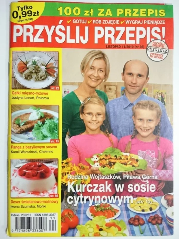 PRZYŚLIJ PRZEPIS 11-2010 Cena promocyjna