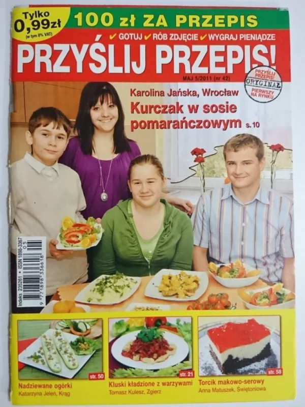 Promocja PRZYŚLIJ PRZEPIS 5-2011