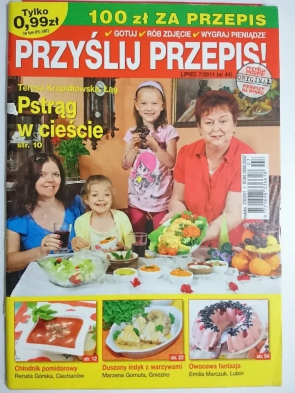 Łatwy zwrot PRZYŚLIJ PRZEPIS 7-2011
