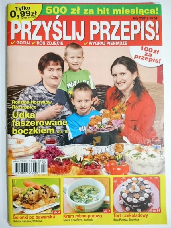 Nowy PRZYŚLIJ PRZEPIS 2-2012
