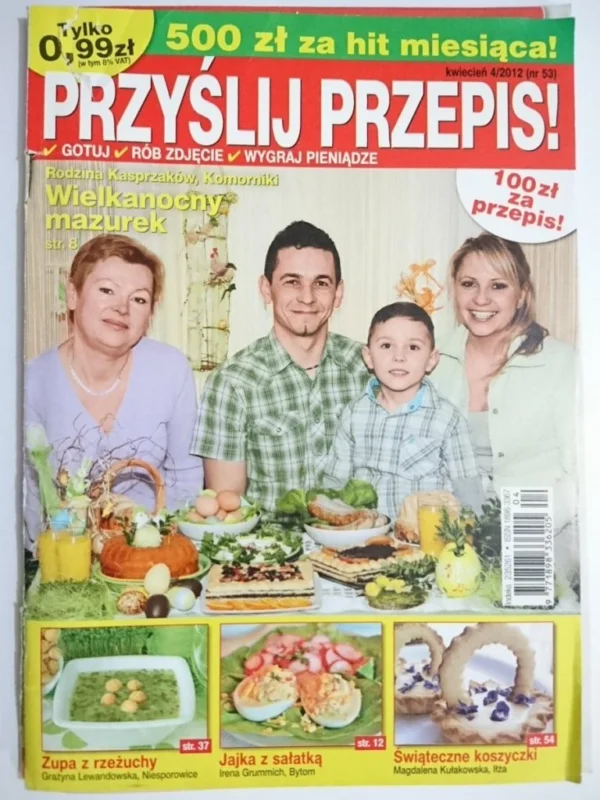 PRZYŚLIJ PRZEPIS 4-2012 Kup online