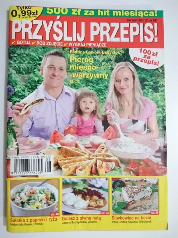 Zamów teraz PRZYŚLIJ PRZEPIS 8-2012