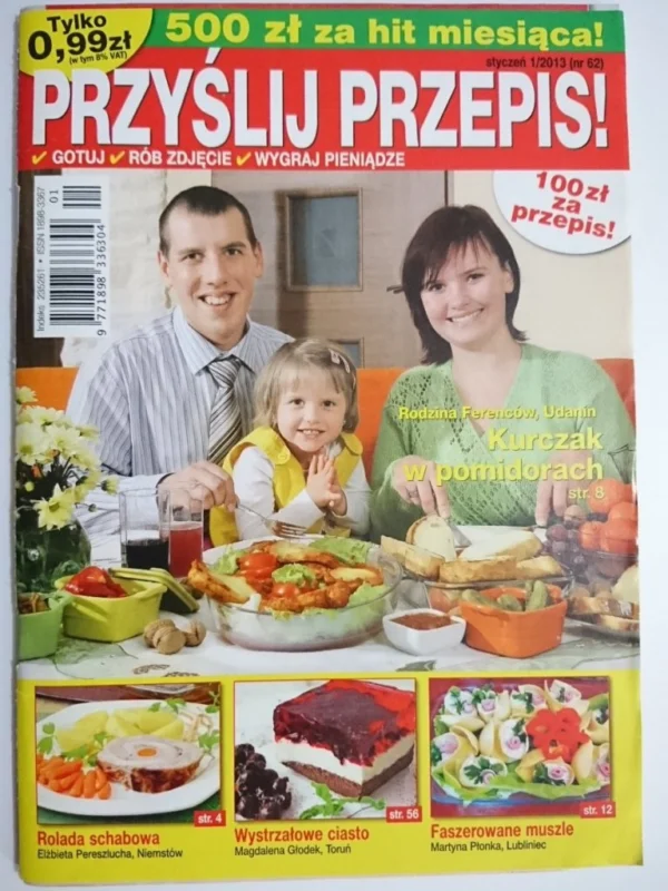 PRZYŚLIJ PRZEPIS 1-2013 Najlepsza cena