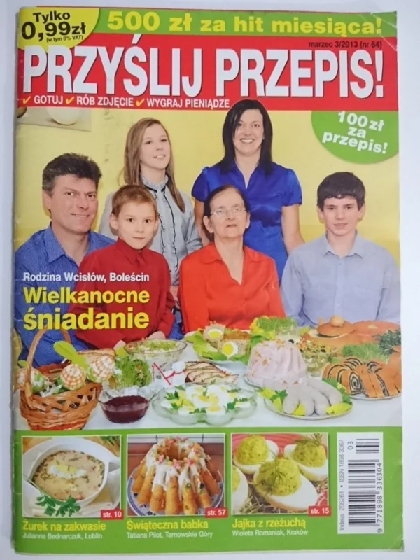 Najlepsza cena PRZYŚLIJ PRZEPIS 3-2013