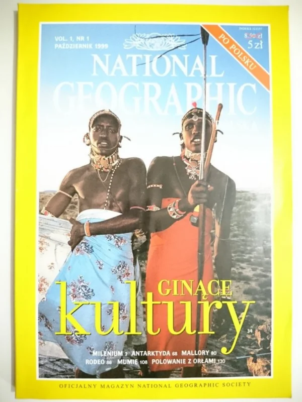 NATIONAL GEOGRAPHIC POLSKA 10-1999 Nowość
