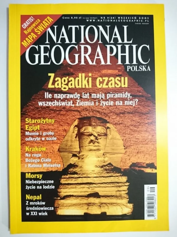 Zamów dziś NATIONAL GEOGRAPHIC POLSKA 09-2001