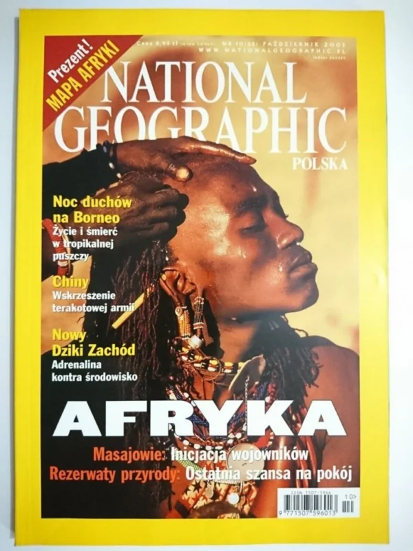 NATIONAL GEOGRAPHIC POLSKA 10-2001 Wyprzedaż