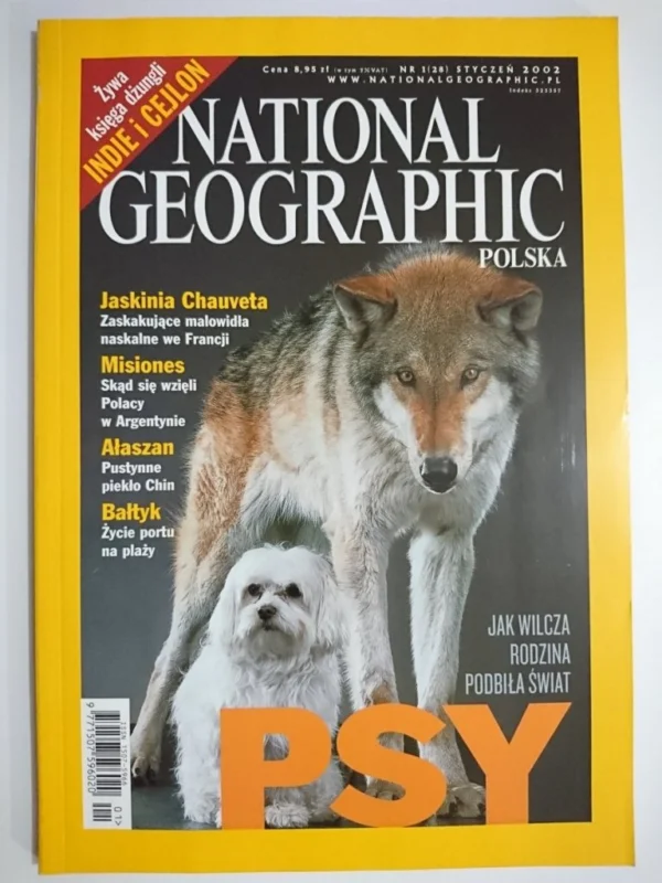 Super okazja NATIONAL GEOGRAPHIC POLSKA 01-2002