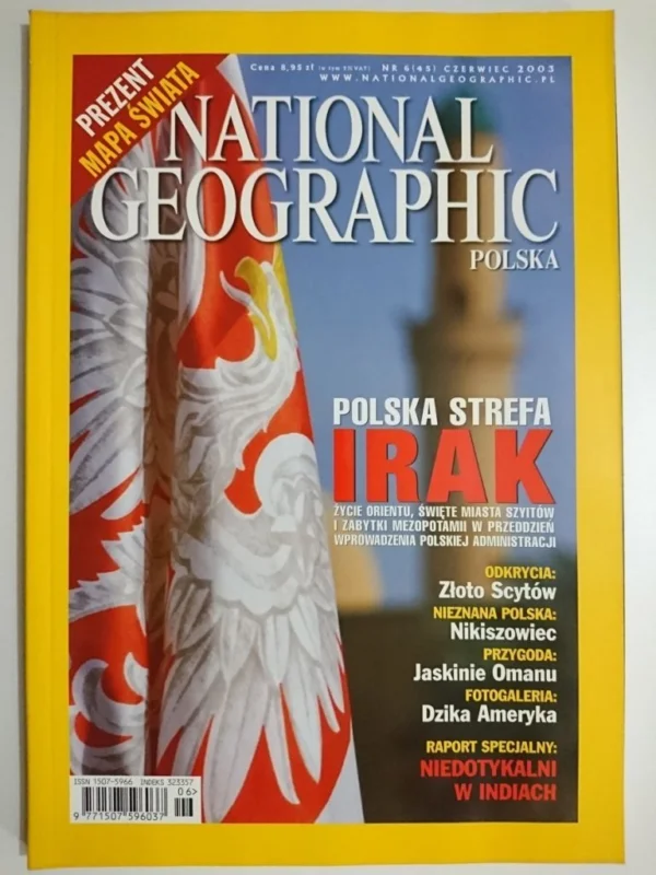 NATIONAL GEOGRAPHIC POLSKA 06-2003 Cena promocyjna