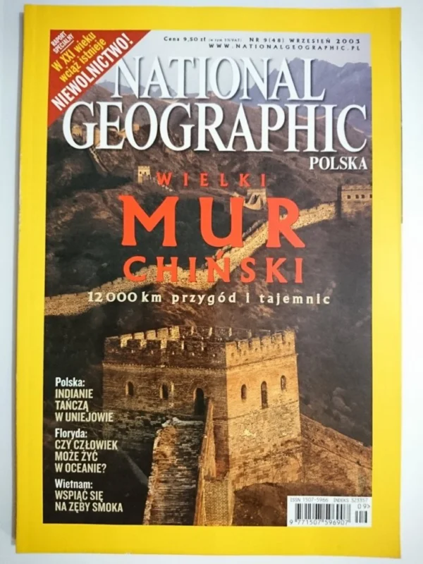 Szybka wysyłka NATIONAL GEOGRAPHIC POLSKA 09-2003