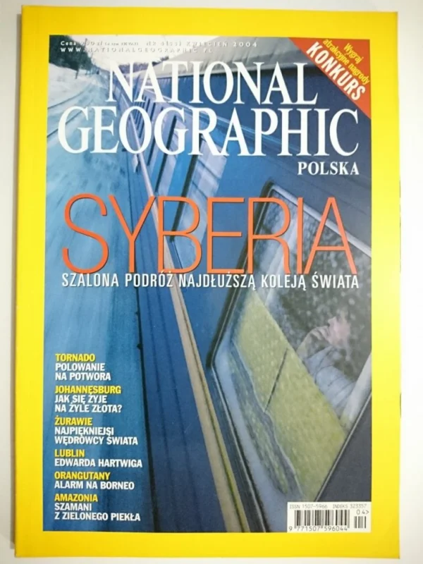 Niska cena NATIONAL GEOGRAPHIC POLSKA 04-2004
