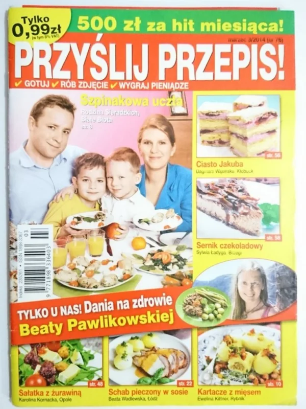 PRZYŚLIJ PRZEPIS 3-2014 Wyprzedaż