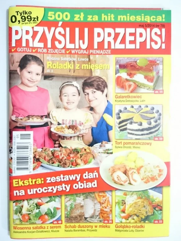 PRZYŚLIJ PRZEPIS 5-2014 Cena promocyjna