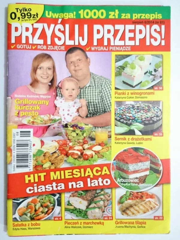 PRZYŚLIJ PRZEPIS 8-2014 Do wyczerpania zapasów
