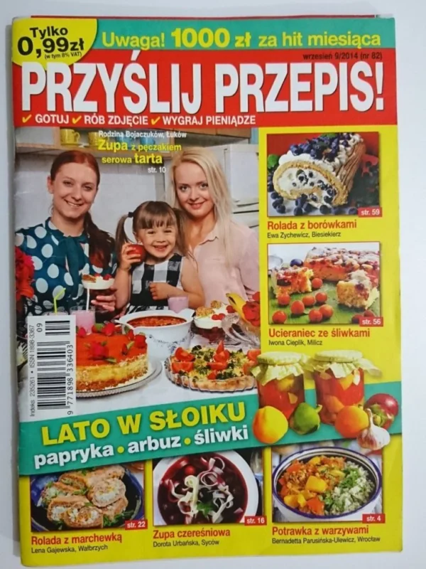 PRZYŚLIJ PRZEPIS 9-2014 Promocja