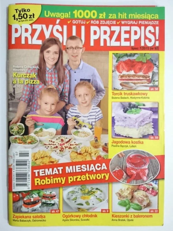 Niska cena PRZYŚLIJ PRZEPIS 7-2015