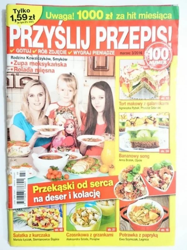 Dodaj do koszyka PRZYŚLIJ PRZEPIS 3-2016