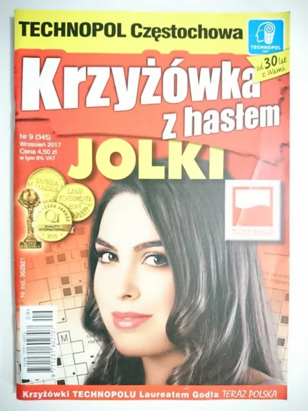 Niska cena KRZYŻÓWKA Z HASŁEM JOLKI 9-2017