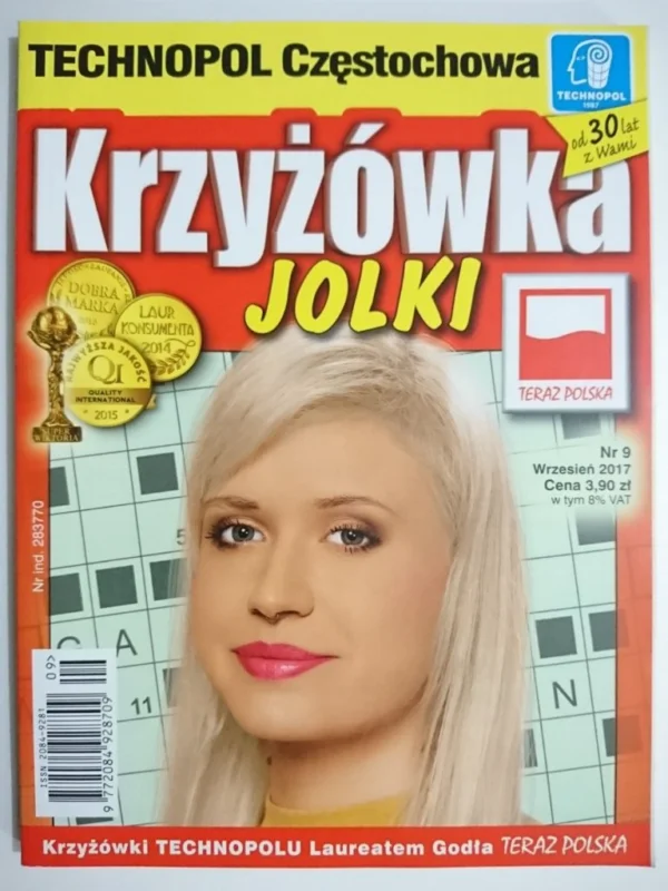 KRZYŻÓWKA JOLKI 9-2017 Szybka dostawa