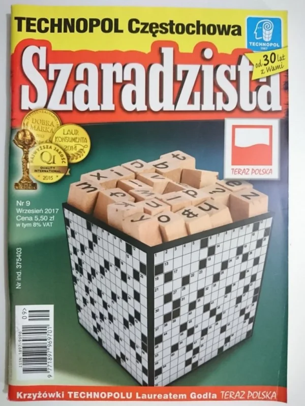 Wyjątkowa oferta SZARADZISTA 9-2017
