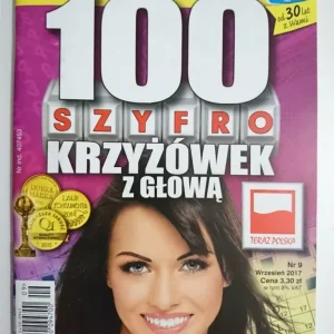 100 SZYFRO KRZYŻÓWEK Z GŁOWĄ 9-2017 Szybka dostawa