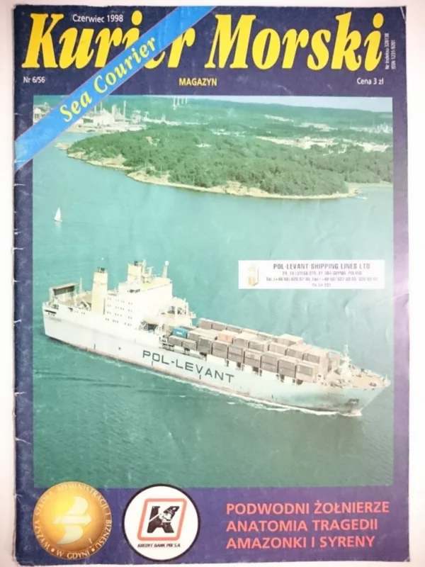 KURIER MORSKI 6-1998 Tylko do końca tygodnia