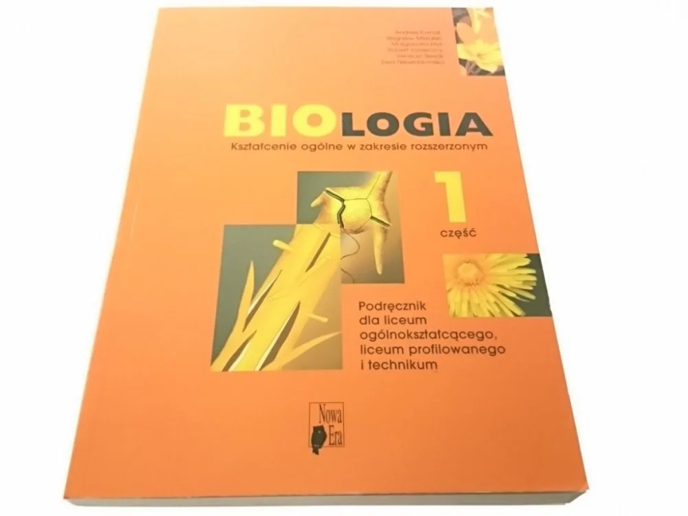 BIOLOGIA. PODRĘCZNIK CZĘŚĆ 1 - Andrzej Kornaś 2004 Hit sprzedaży