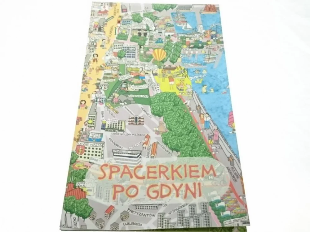SPACERKIEM PO GDYNI. RYSUNKOWA MAPA Dodaj do koszyka